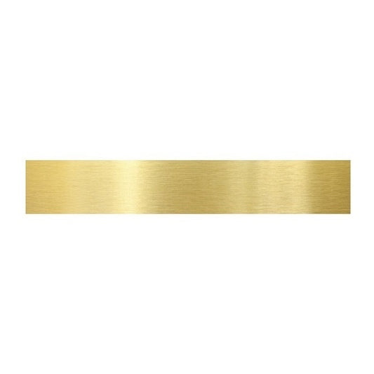 Brass Strip - 0.813x6.35x300 mm - Brass