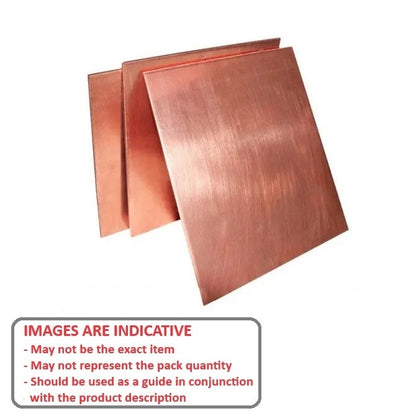 1002424 | SHM-0700-0150-0050-CP (Each) --- Copper Shim and Foil - 0.7x150x50 mm - Copper