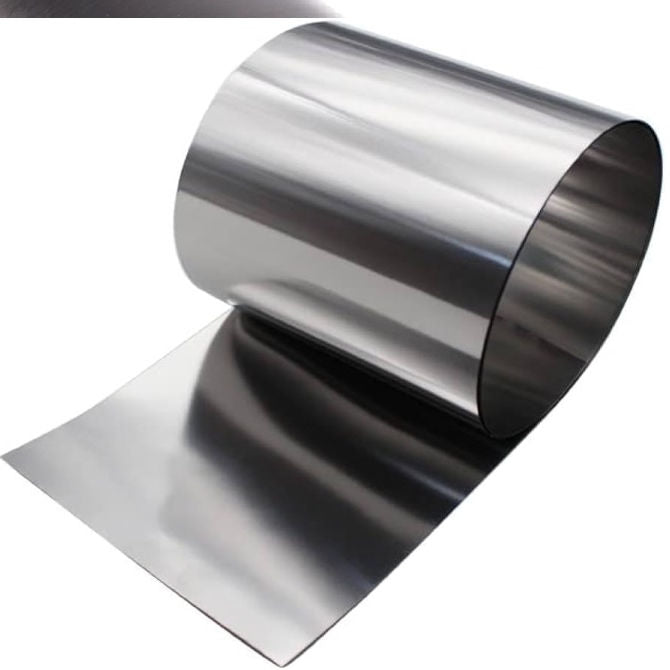 1000974 | SHM-0127-0152-2540-CR (Roll) --- Steel Shim and Foil - 0.127x152.4x2540 mm - Cold Rolled Low Carbon Steel