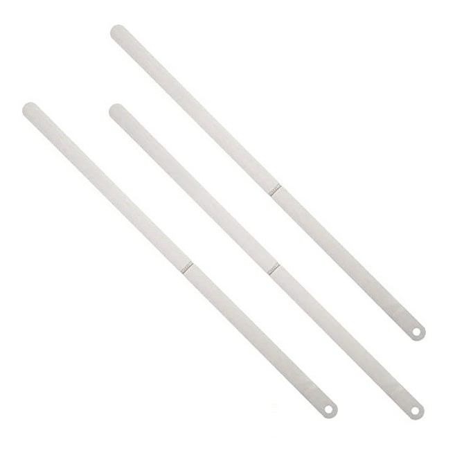 Stainless Feeler Gauge Stock - 0.076x12.7x127 mm - Stainless Steel