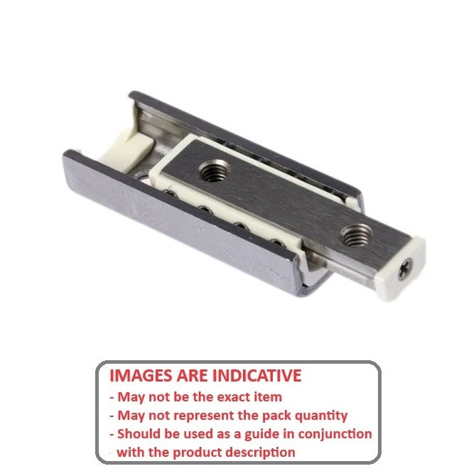1089223 | BSP1025SL (Each) --- Linear Slides - 10x6x25 mm Non Recirculating Ball