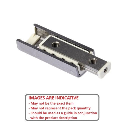 1089223 | BSP1025SL (Each) --- Linear Slides - 10x6x25 mm Non Recirculating Ball