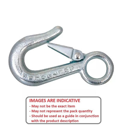 1094415 | BA-365RS (Each) --- Safety Hook Snaps - 11.1x19.05x101.6 mm - Steel Snap