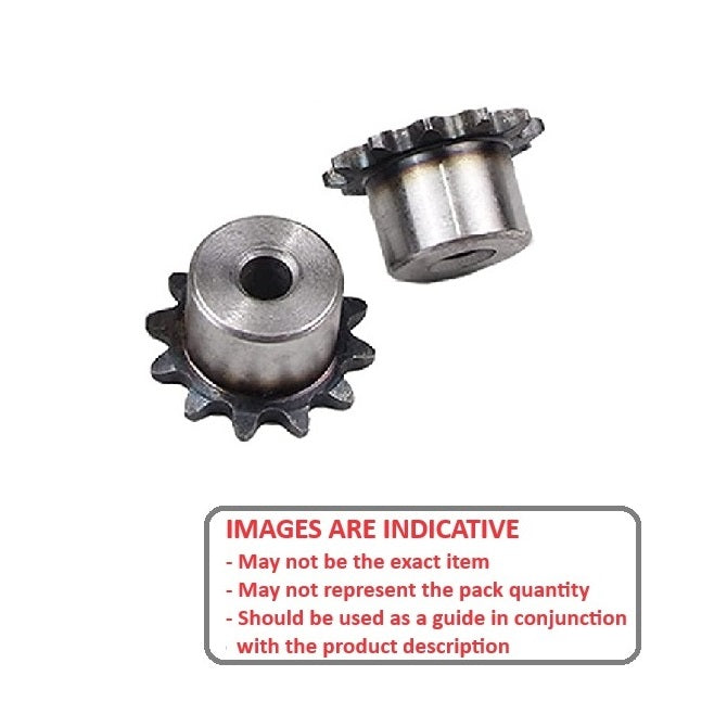 1109090 | SP1-064-028B-015-064-C (Each) --- Roller Chain Sprockets - 15 tooth - 30.31x22.23 mm Simplex - Carbon Steel Sprocket