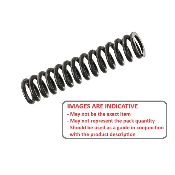 1157090 | CS-4285-1270-45-M-G (Each) --- Compression Springs - 42.85x127x4.5 mm Music Wire - Carbon Spring Steel