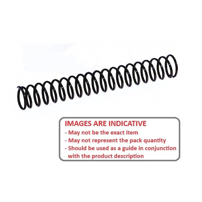 1095559 | CS-1148-2540-16-M (PK-500) --- Compression Springs - 11.48x254x1.57 mm Music Wire - Carbon Spring Steel