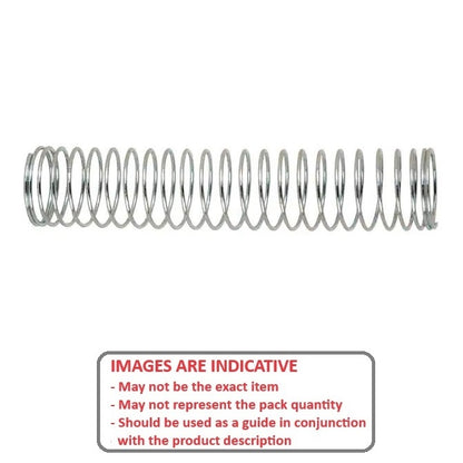 1049689 | CS-0383-0055-06-S2-C (PK-2) --- Compression Springs - 3.83x5.5x0.63 mm - Stainless Steel 302/304 Similar to A2, 18-8 Spring