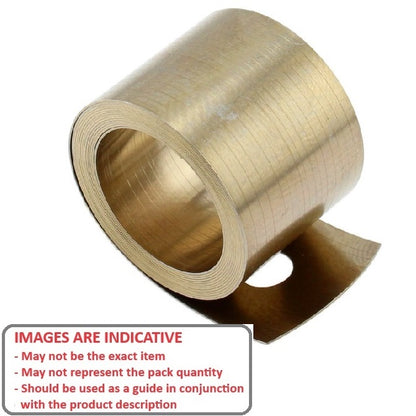 1036480 | CFS-0010-0406-064-S1 (Each) --- Constant Force Springs - 1 Newtons - 406.4x0.102 mm - Carbon Spring Steel Music Wire