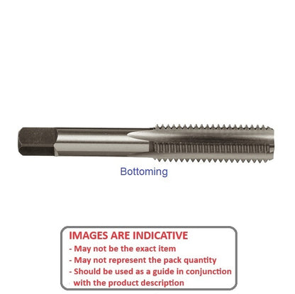 1039733 | TPC-022B-P (Each) --- Threading Tools - 8BA - 2.2mm - 0.430 mm / 59.07 TPI - Bottoming Hand Taps - Carbon Steel Tap