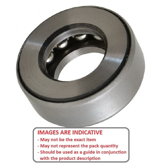 1143944 | T-0302-0532-BND (Each) --- Thrust Ball Bearings - 30.175x53.188x15.875 mm / 30.96 mm Banded - Chrome Steel with Low Carbon Steel Band Bearing