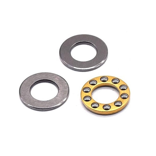 Thrust Ball Bearings - 8x16x5 mm / 8 mm Flat - Chrome Steel
