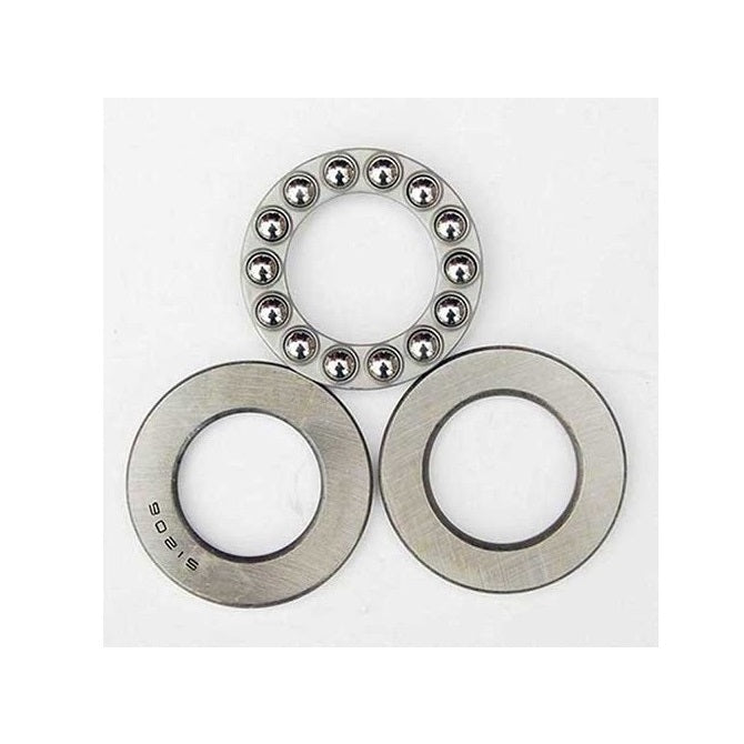 Thrust Ball Bearings - 7x15x5 mm / 7 mm - Chrome Steel