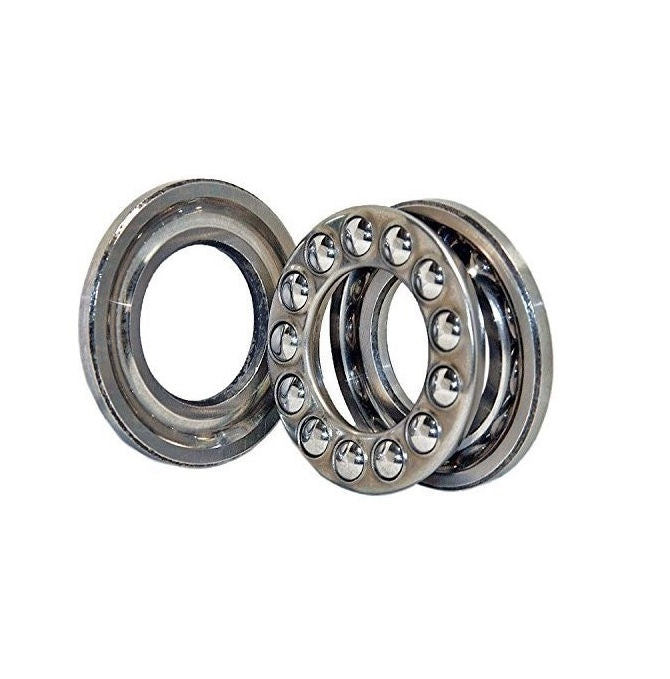 1090855 | T-0100-0180-G-S440 (Each) --- Thrust Ball Bearings - 10x18x5.5 mm / 10.2 mm Grooved - Stainless Steel AISI 440C Bearing