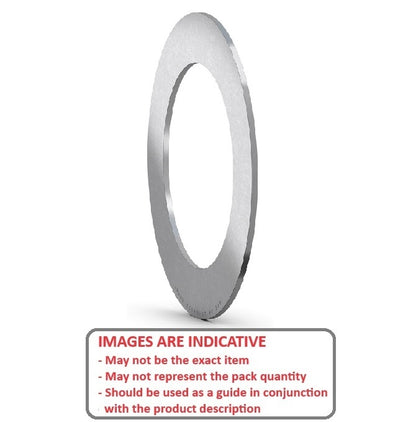 1071904 | T-0064-0175-0024-RW (Each) --- Thrust Roller Bearings - 6.35x17.45 mm - Washer Only - Carbon Steel / 2.42 mm Washers Only - Carbon Steel Bearing