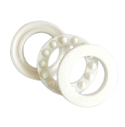 1142640 | CZR-T-0300-0470-G-ZR-51106 (Each) --- Thrust Ball Bearings - 30x47x11 mm / 32 mm Grooved - Ceramic Zirconia ZrO2 Balls and Races Bearing