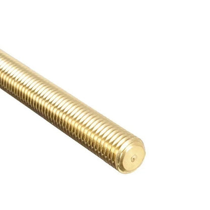 Allthread Threaded Rod - 2-56 UNC - 2.18mm - 0.454 mm / 56 TPI 304.8 mm  - Brass