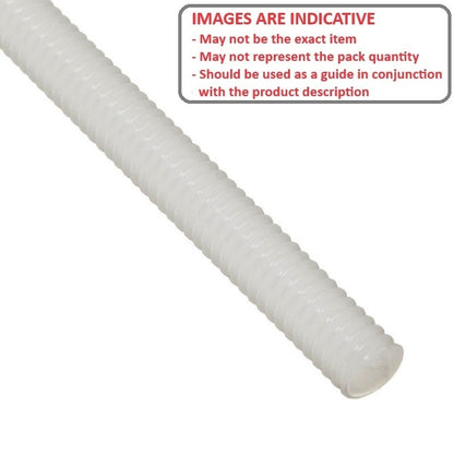 1120307 | AT191C-0300-NY (Length) --- Allthread Threaded Rod - 3/4-10 UNC - 19.05mm - 2.540 mm / 10 TPI 300 mm Plastic - Nylon Polyamide 6/6