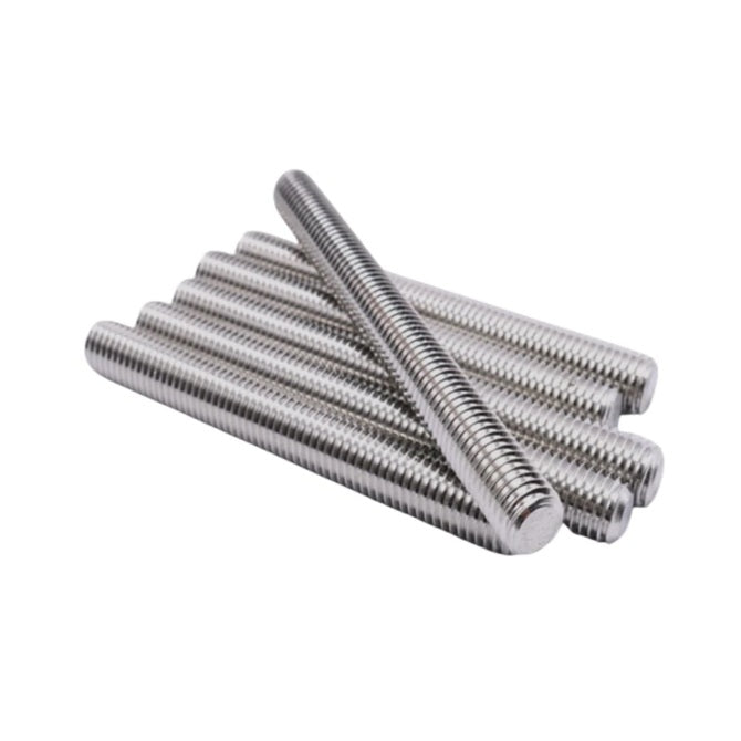 1135876 | SUS65RS (Each) --- Clamping Studs Threaded Rod - 1-8 UNC - 25.4mm - 355.6 mm - 63.5  - Stress Proof Steel to ASTMA311 Class B Stud