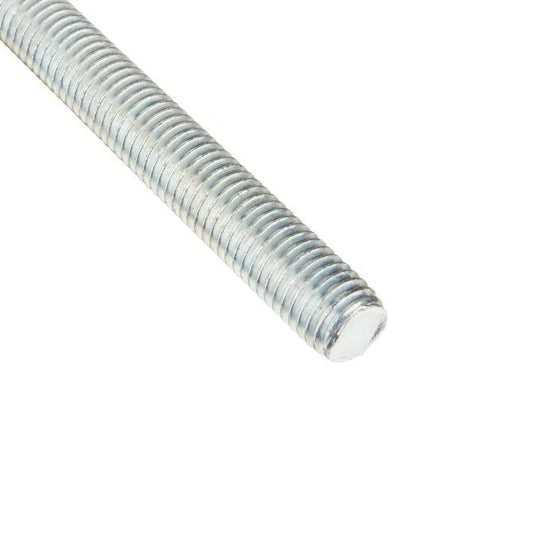 Allthread Threaded Rod - M8 - 8x1.25mm - 1.250 mm / 20.32 TPI 1000 mm  - Zinc Plated Mild Steel