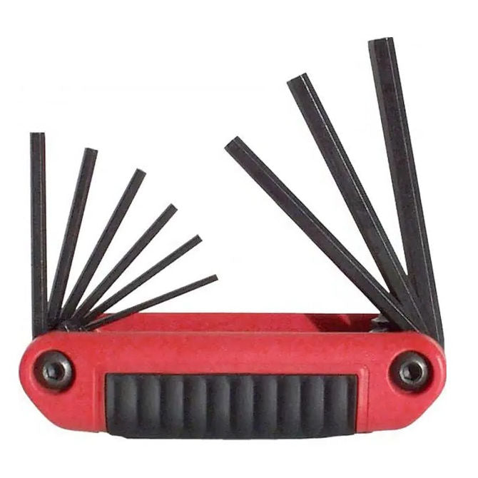 1230964 | EK-571RS (Each) --- Keys and Screwdrivers Tools - Torx Keys T10, T15, T20, T25, T27, T30, T40 - 7 Keys Foldup Sets
