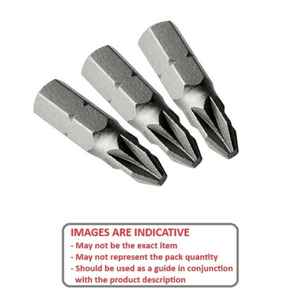 1231029 | GFB11C (Per Card) --- Bits Tools - End Type Pozidrive Size 2 25 mm Insert