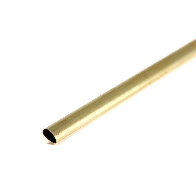 1074349 | 0T-0066-STLN-BR-0300 (Each) --- Streamline Tube - 6.6 mm - 3.5 - 300 mm - Brass