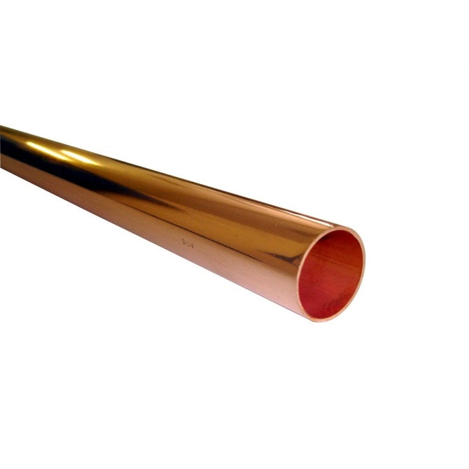 Round Tube - 6.35x5.64x914.4 mm - Copper