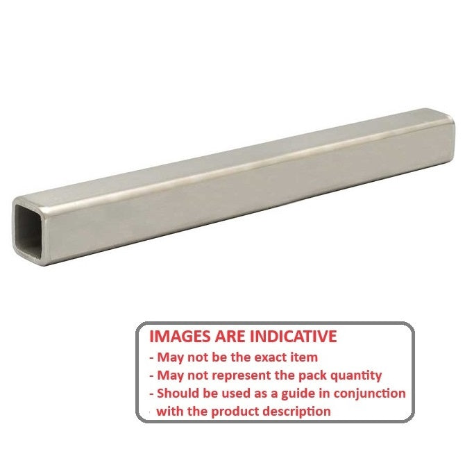 1136916 | 4T-0254-0610-S3 (Each) --- Linear Shafting - 25.4x609.8 mm - 304 Stainless Steel Square Shaft