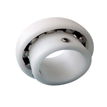 1129615 | P-UC205-14-AS6 (PK-5) --- Spherical OD Bearings - 22.225x52x34 mm Suits Plastic Housings - Acetal with Stainless 316 Balls Bearing