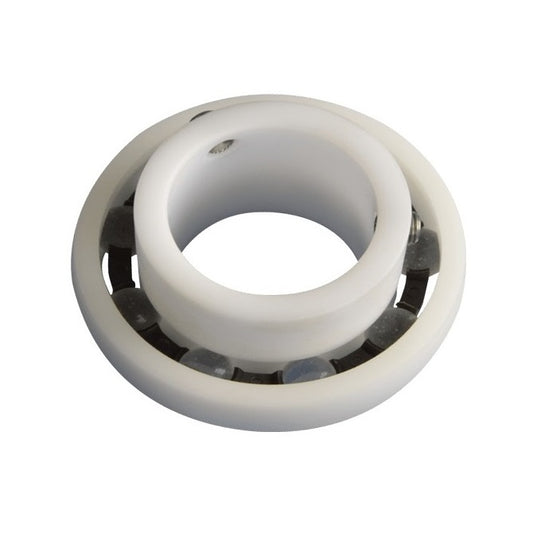 Spherical OD Bearings - 28.575x62x38.1 mm - Acetal with Glass Balls