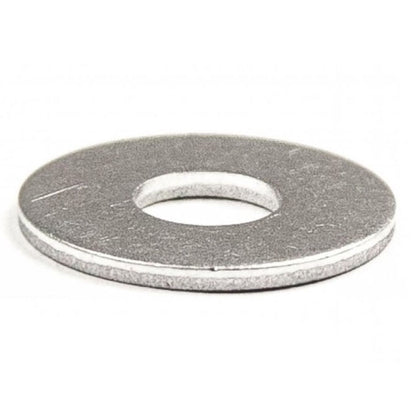 1087081 | W0080-F-016-016-AL (Pack of 10)  --- Flat Washers - 8x16x1.6 mm Precision Shim - Aluminium Washer