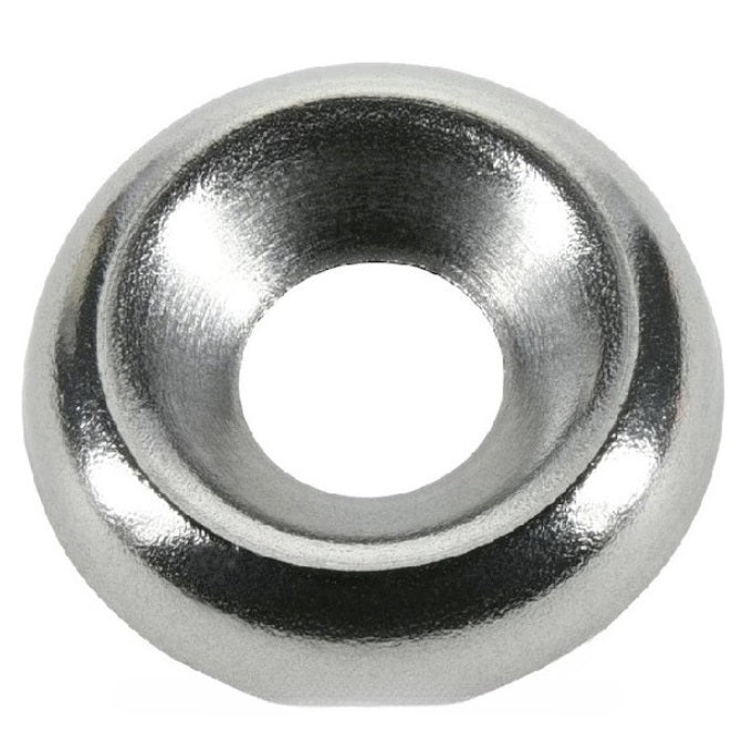 Cup Washers - 3.5x10.3x2.4 mm - Stainless Steel 303 PV Similar to A2, 304, 18-8 