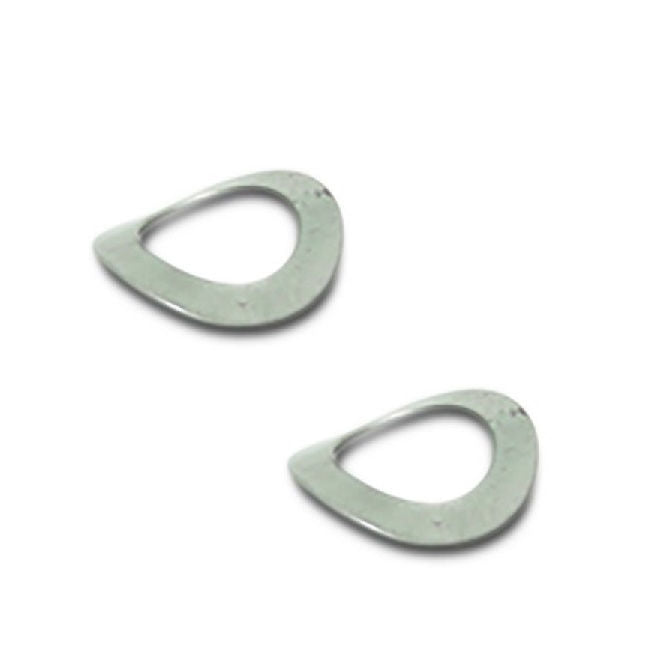 1044459 | W0030-T-006-007-WC-CZ (PK-10) --- Spring Washers - 3x6x0.65 mm Curved - Carbon Spring Steel Zinc Plated Washer