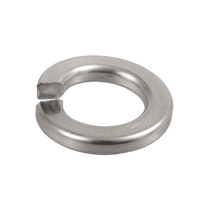 1057344 | W0048-T-008-010-L-S4 (PK-10) --- Lock Washers - 4.76x8.2x1 mm Split - Stainless Steel 303 Similar to A2, 304, 18-8 Washer