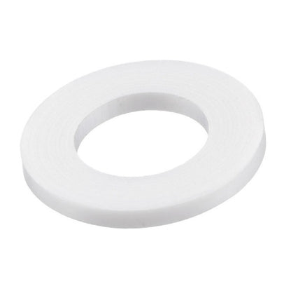 Flat Washers - 3x6.35x0.51 mm Commercial - Nylon Polyamide 6/6 Natural Washer