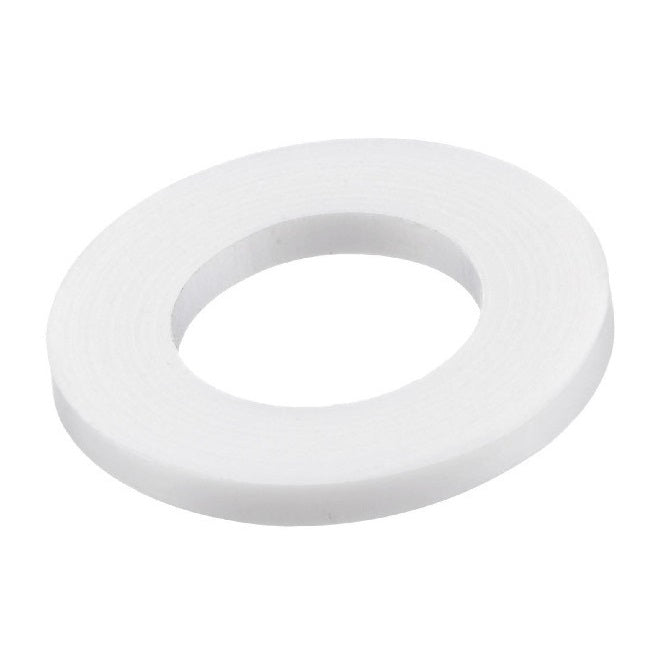 Flat Washers - 4.17x9.53x0.8 mm Commercial - Nylon Polyamide 6/6 Natural Washer