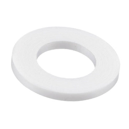 1077774 | W0064-F-013-016-NY (Pack of 50)  --- Flat Washers - 6.35x12.7x1.58 mm Commercial - Nylon Polyamide 6/6 Natural Washer