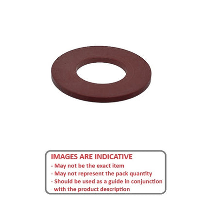 1098258 | W0120-F-025-008-LR (Each) --- Flat Washers - 12x25x0.8 mm Commercial - Rulon LR Washer
