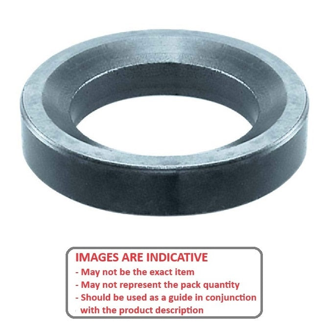 1131527 | W0240-ALN-CB (Each) --- Self Aligning Washers - 24x28x44 mm Components - Carbon Steel - Hardened Washer