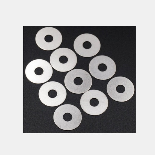 Flat Washers - 6x12x0.1 mm Commercial - PTFE Plastic Washer
