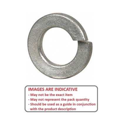 1086365 | W0095-T-017-024-L-CZ (PK-100) --- Lock Washers - 9.53x16.8x2.4 mm Split Washer