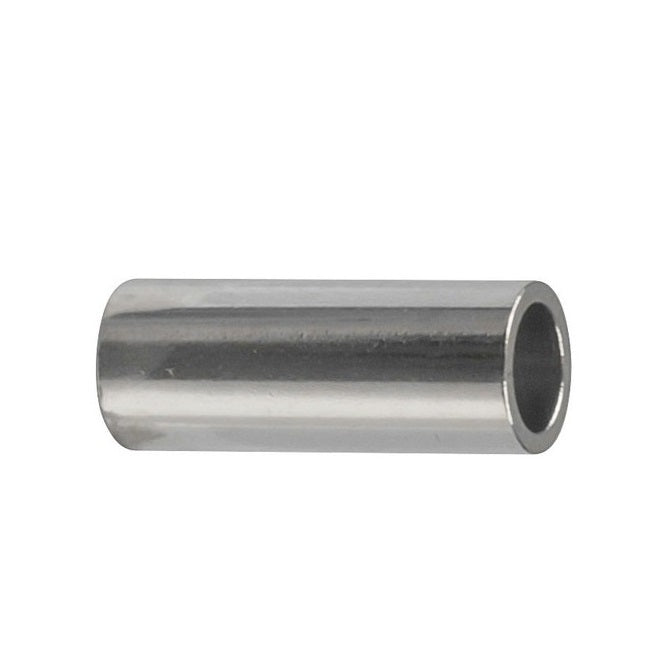 Through Bore Round Spacers - 2.5x5x5 mm - Brass - Nickel Plated