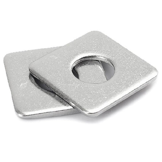 Square Washers - 12.7x50.8x6.35 mm - Carbon Spring Steel Self Finish