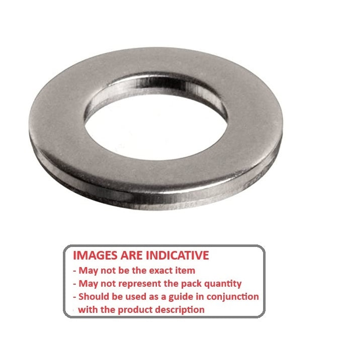 1081809 | W0071-F-021-048-CM (Each) --- Flat Washers - 7.14x20.63x4.76 mm Heavy Duty - Carbon Spring Steel Self Finish Washer