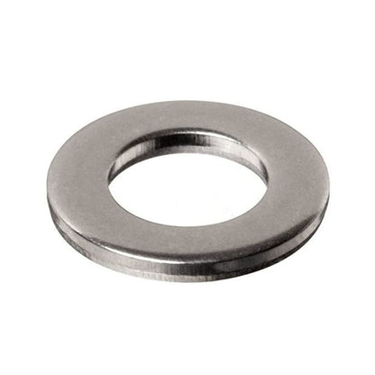 1078281 | W0064-F-017-048-CM (Each) --- Flat Washers - 6.35x17.46x4.76 mm Heavy Duty - Carbon Spring Steel Self Finish Washer