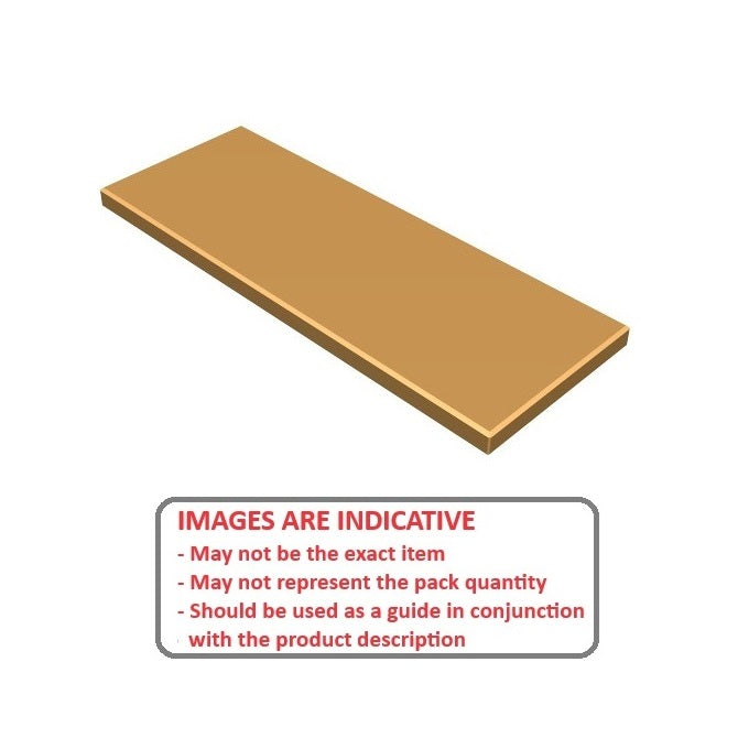 1086723 | SLB203RS (Each) --- Plain Wearstrips - 9.525x38.1x1016 mm