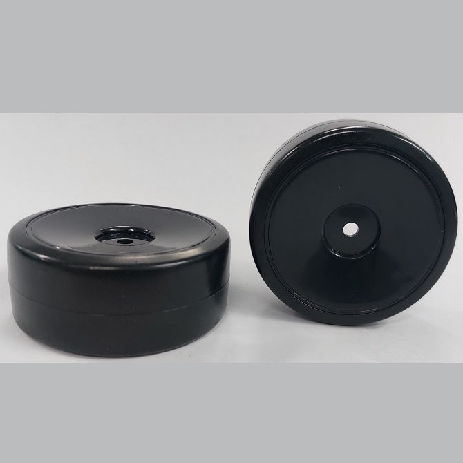 RC Car Wheels Hobby - Rim Colour Black Solid - Black - Plastic