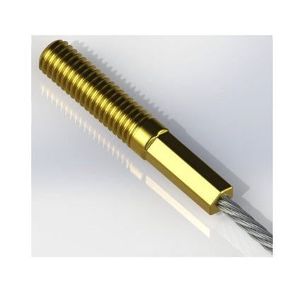 Threaded Plugs Cable Attachments - 0.97 to 1.22 2.78x25.4 mm