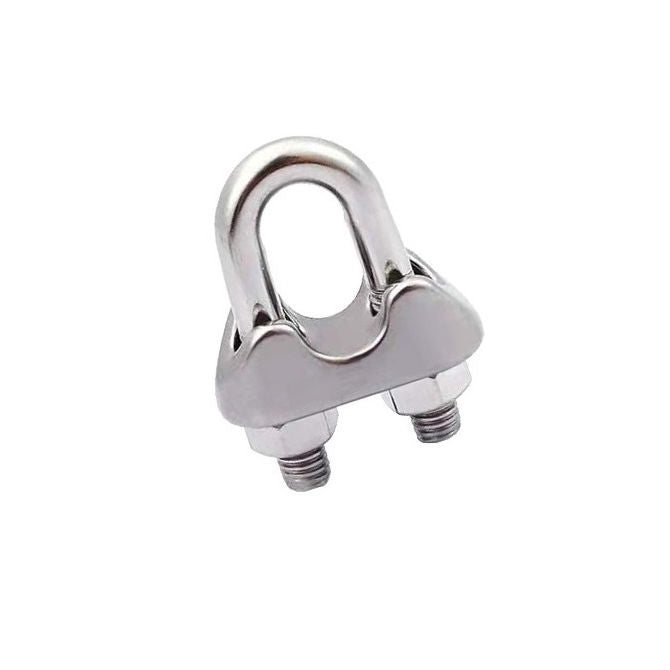 1040013 | CBL565RS (Each) --- Stainless Steel Wire Rope Clips - 2.38 - 3.18 mm 304 Stainless Steel 2  Attachment