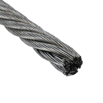 1036711 | CBLU-159-GAL-77 (Roll) --- Cable Cable and Accessories - 1.59x1.588 mm - 217.7 kg Miniature - Galvanised Steel